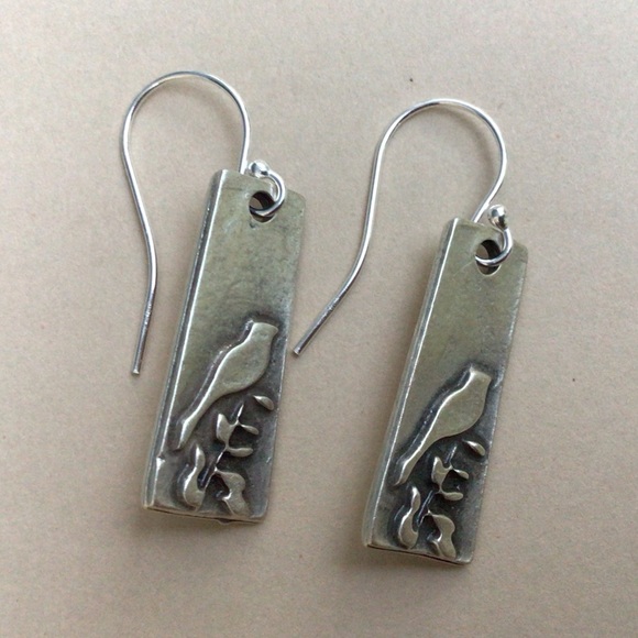 Sterling Silver Sundance Charm Earrings - Picture 7 of 9
